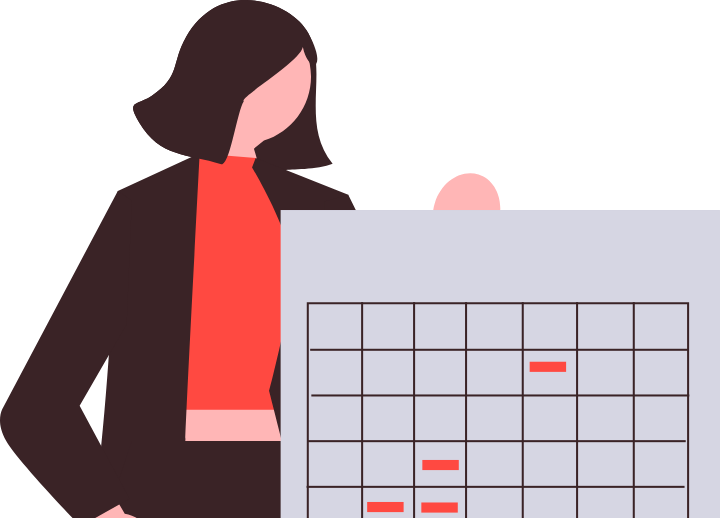 年1回の利用で年会費の条件を確認するイラスト